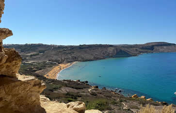 Mixta View of Ramla Bay viewpoint, Gozo